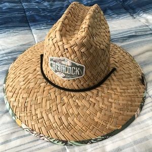 Hemlock straw hat